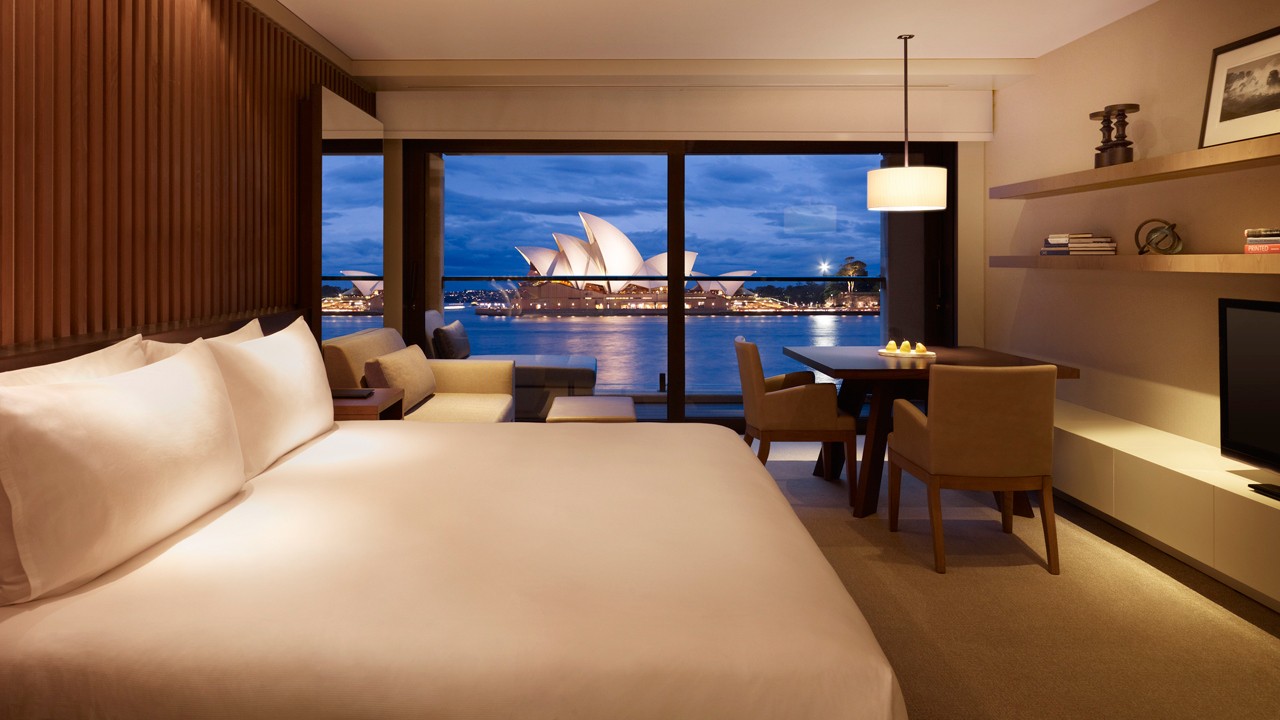 Park Hyatt Sydney Opera deluxe room