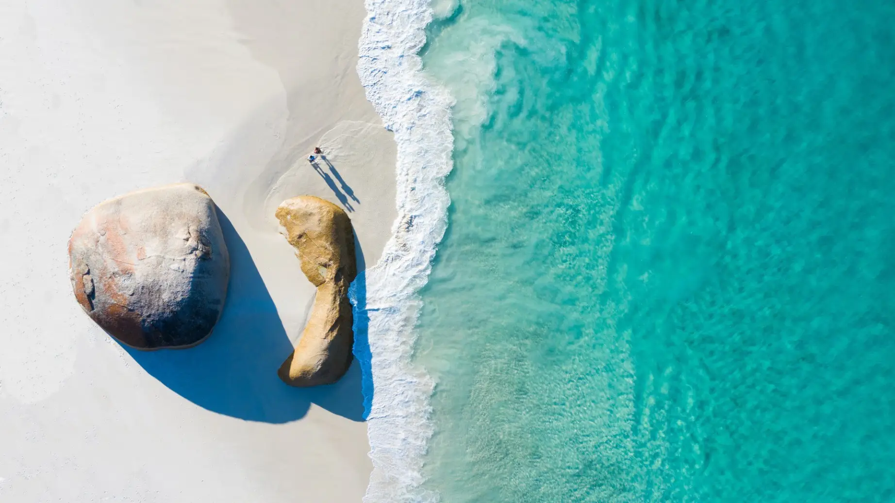 Australien Westaustralien Little Beach Albany weißer Sandstrand