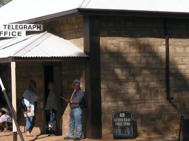 Aus alice springs telegraph station historical reserve