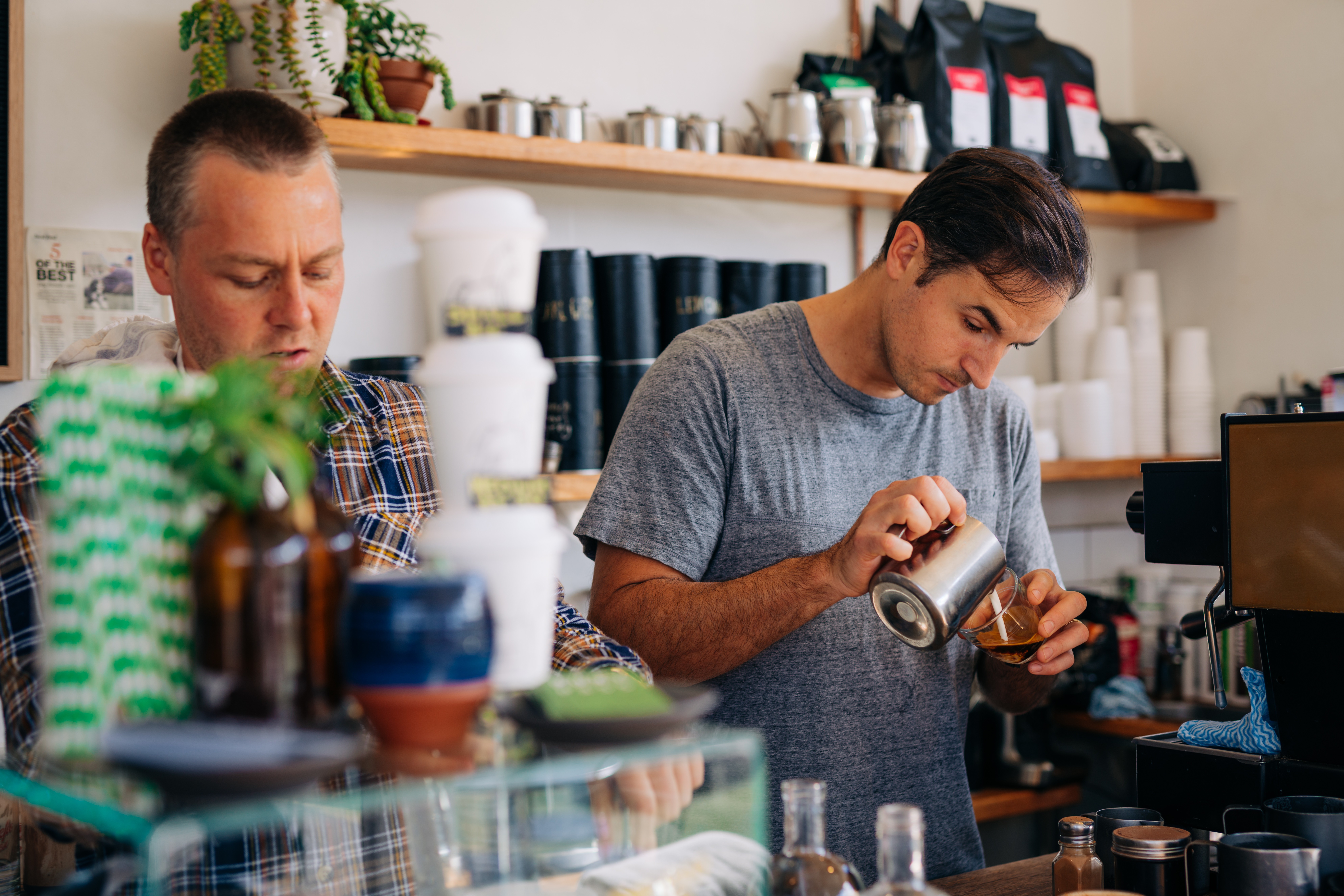 Australien Tasmanien Café