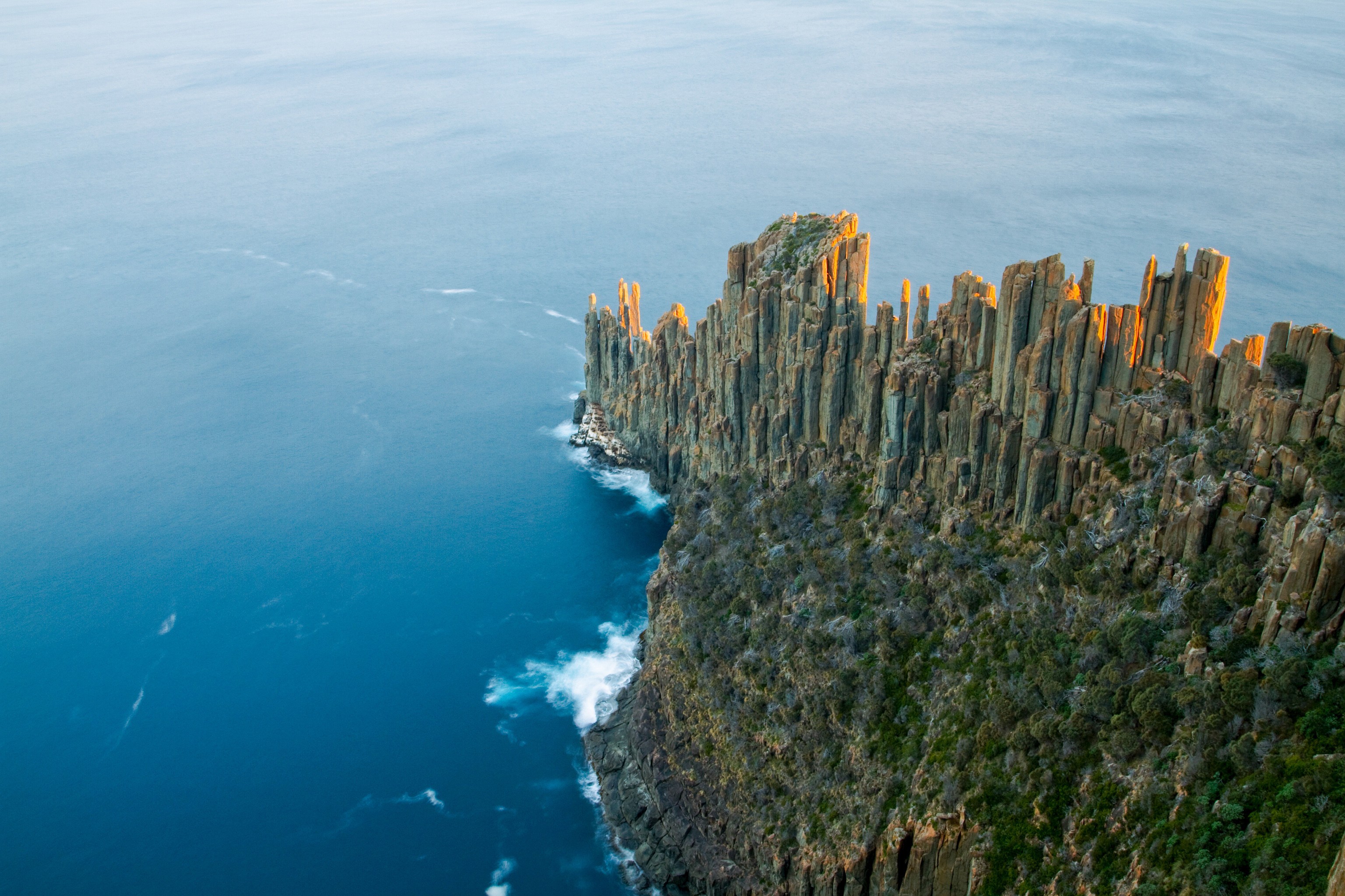 Tasmanien Cape raul tasman national park Felsformationen