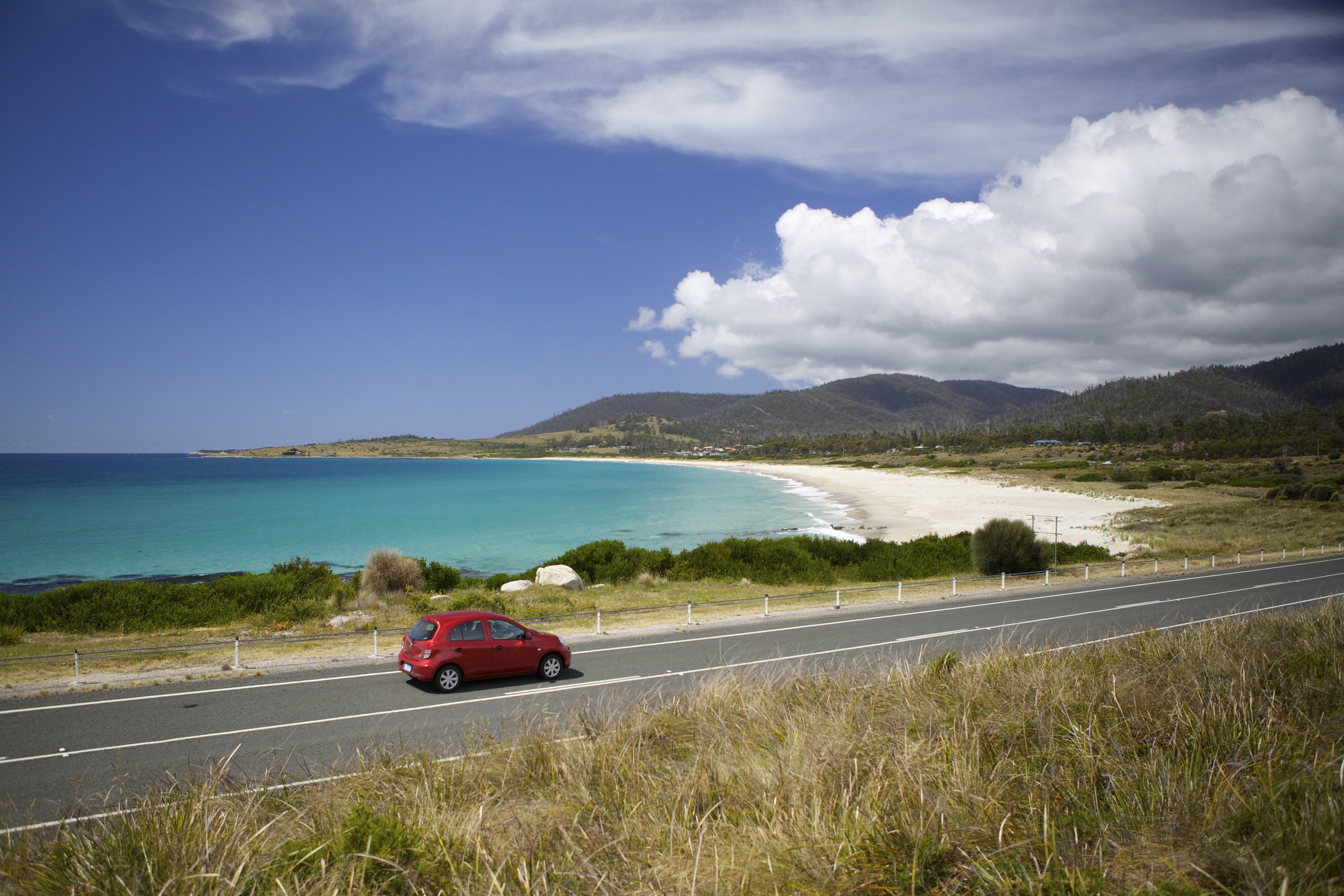 Aus tasmania four mile creek tasman highway