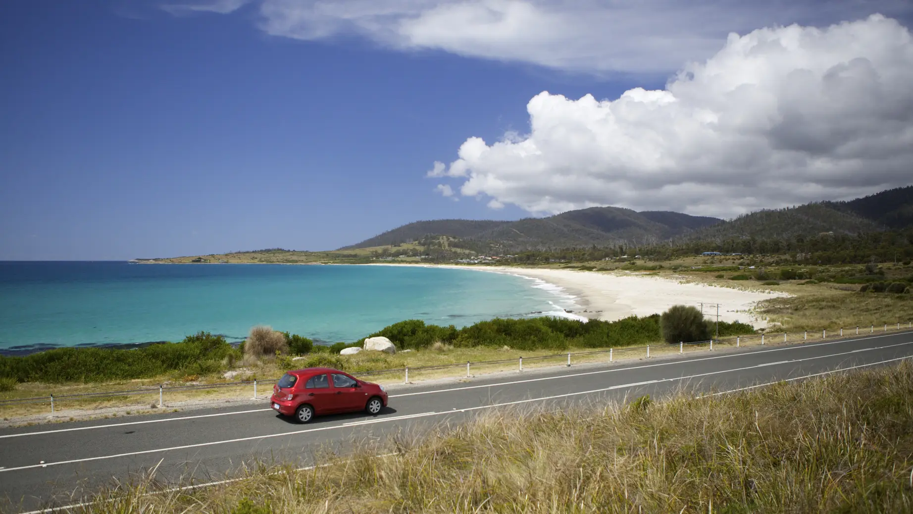 Aus tasmania four mile creek tasman highway