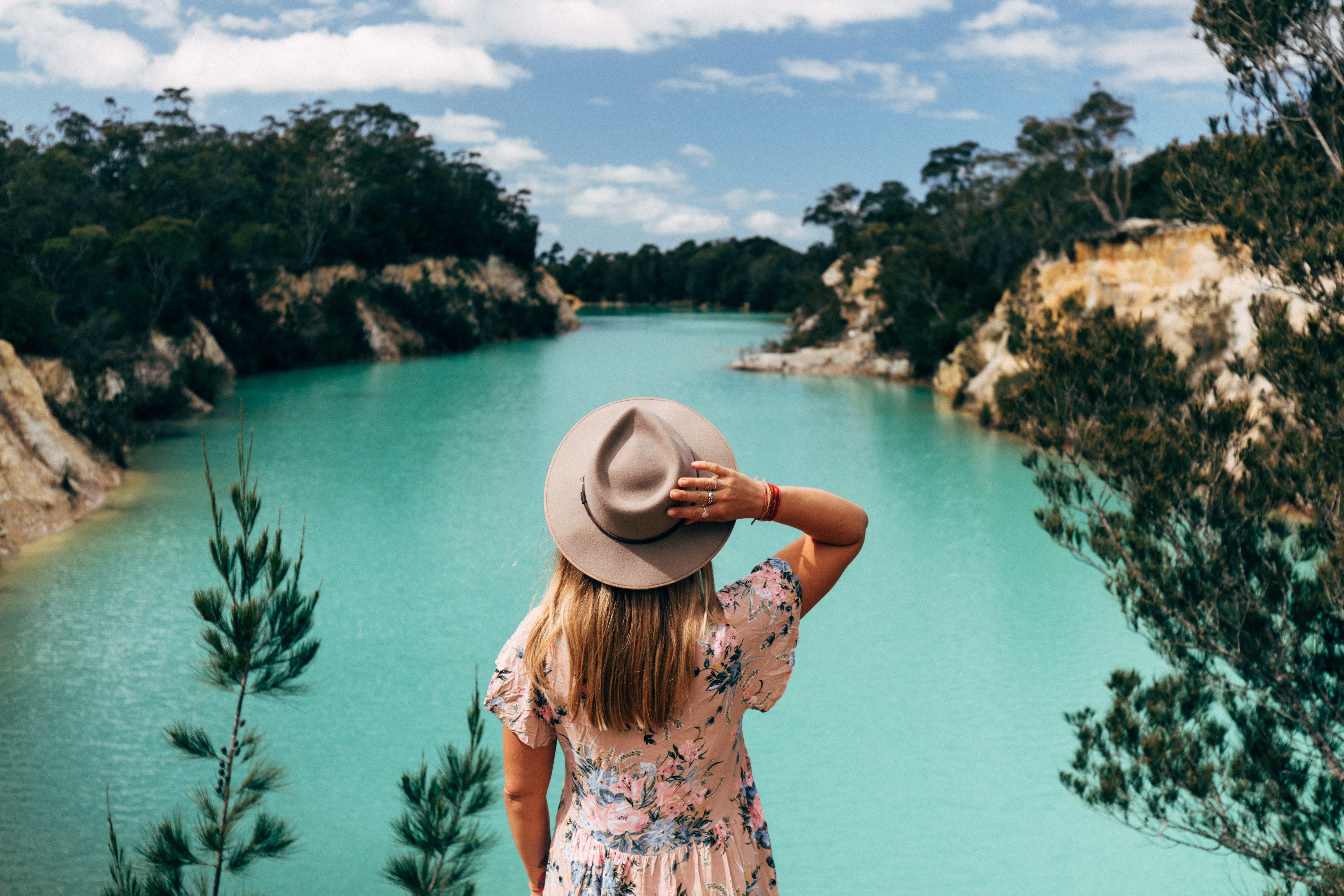 Australien Little Blue Lake Tasmanien
