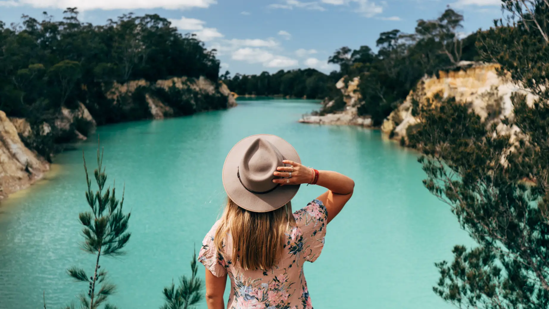 Australien Little Blue Lake Tasmanien