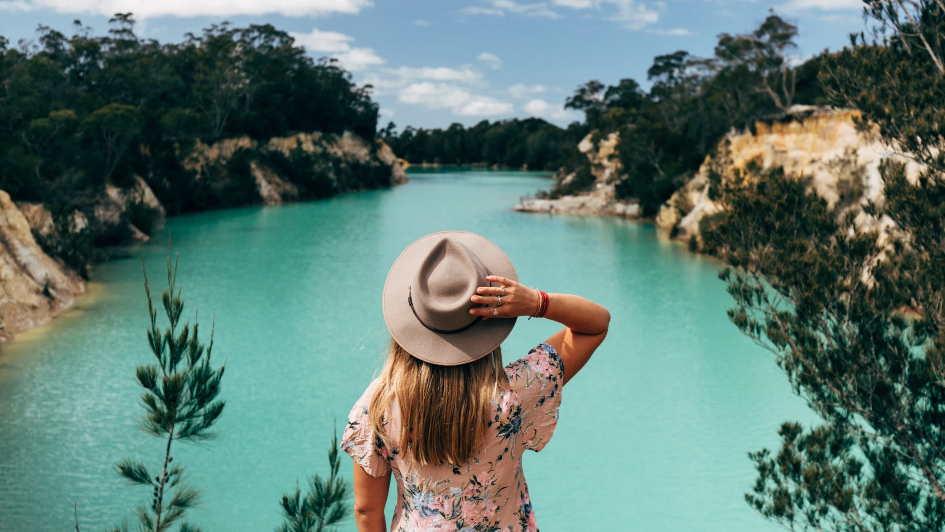 Australien Little Blue Lake Tasmanien