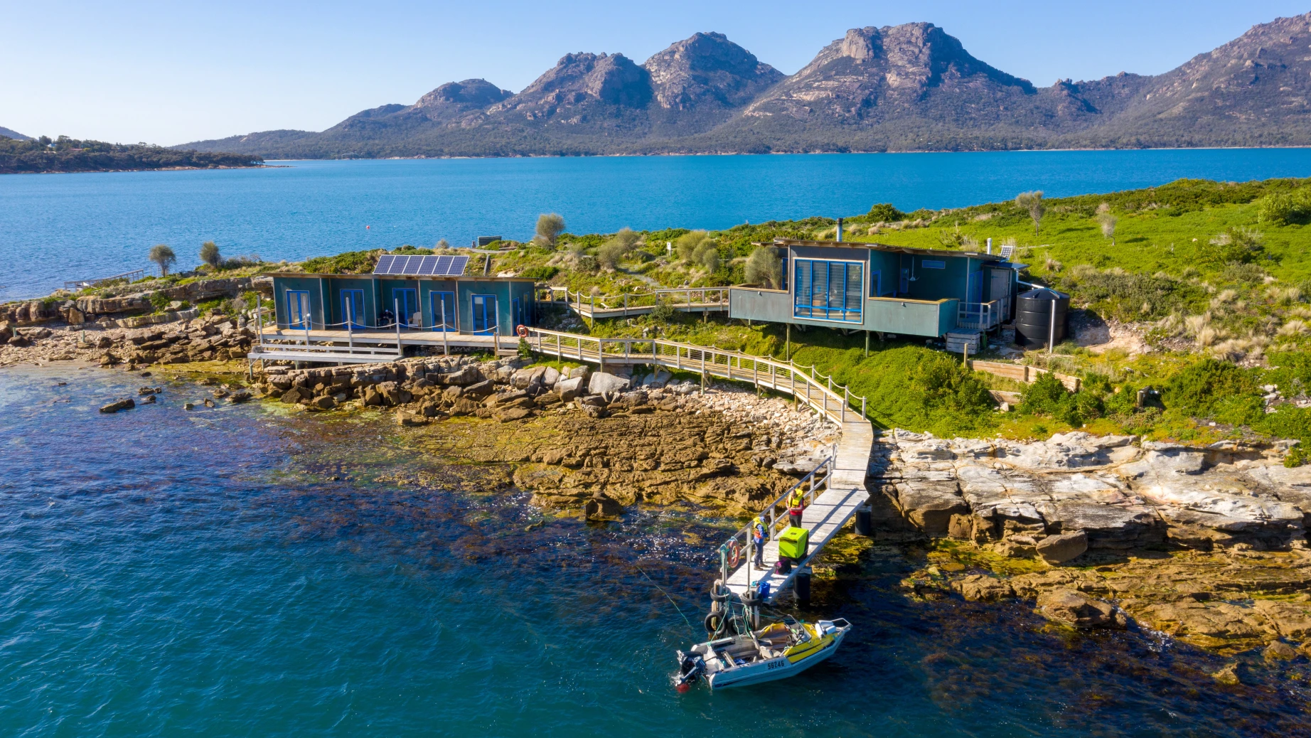 Australien Tasmanien Picnic Island
