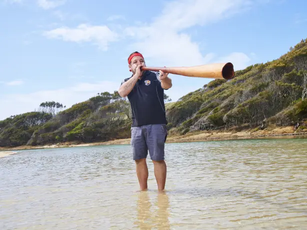 Australien New South Wales ngaran didgeridoo
