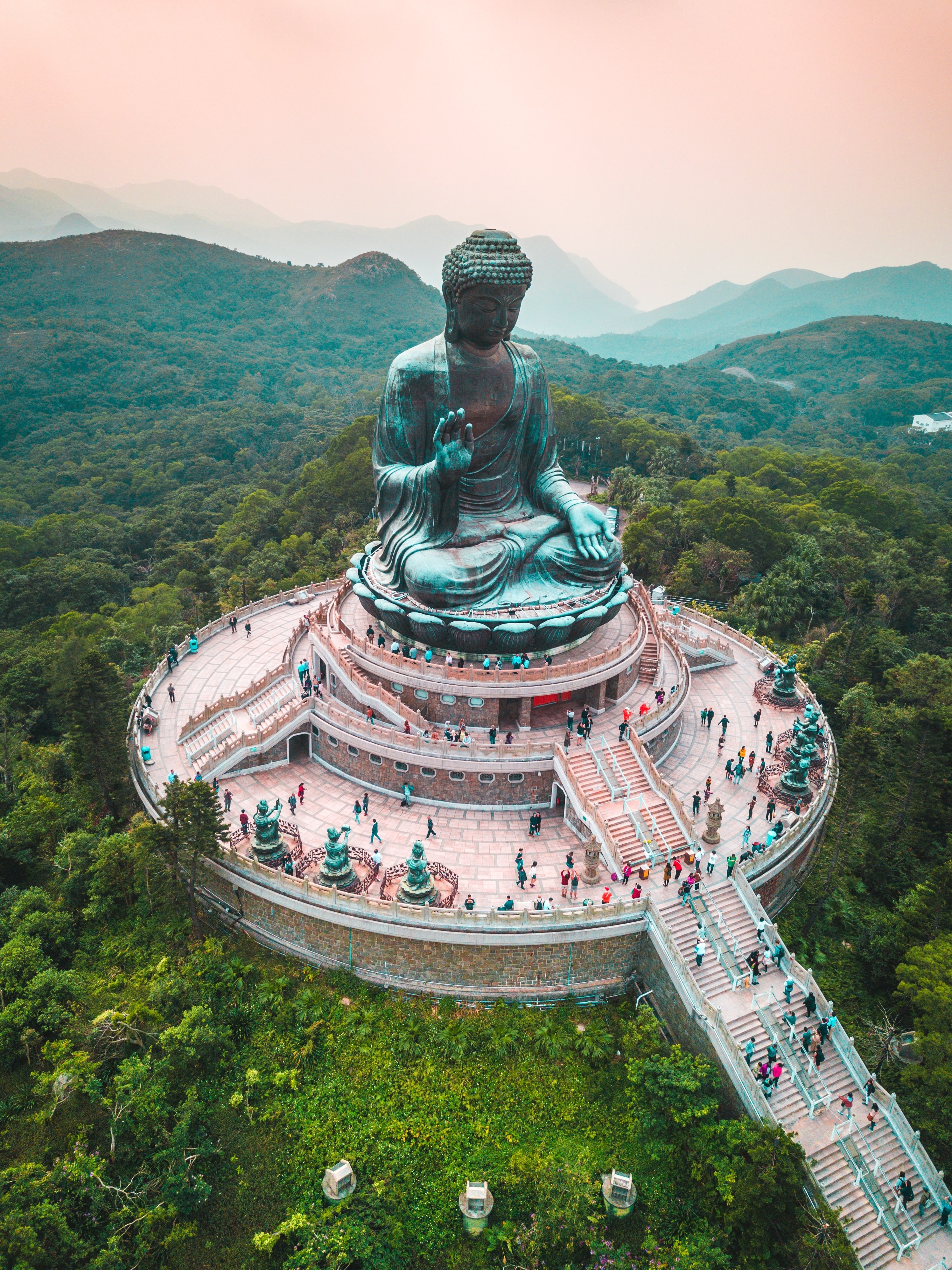 Große Buddha-Statue in Hongkong