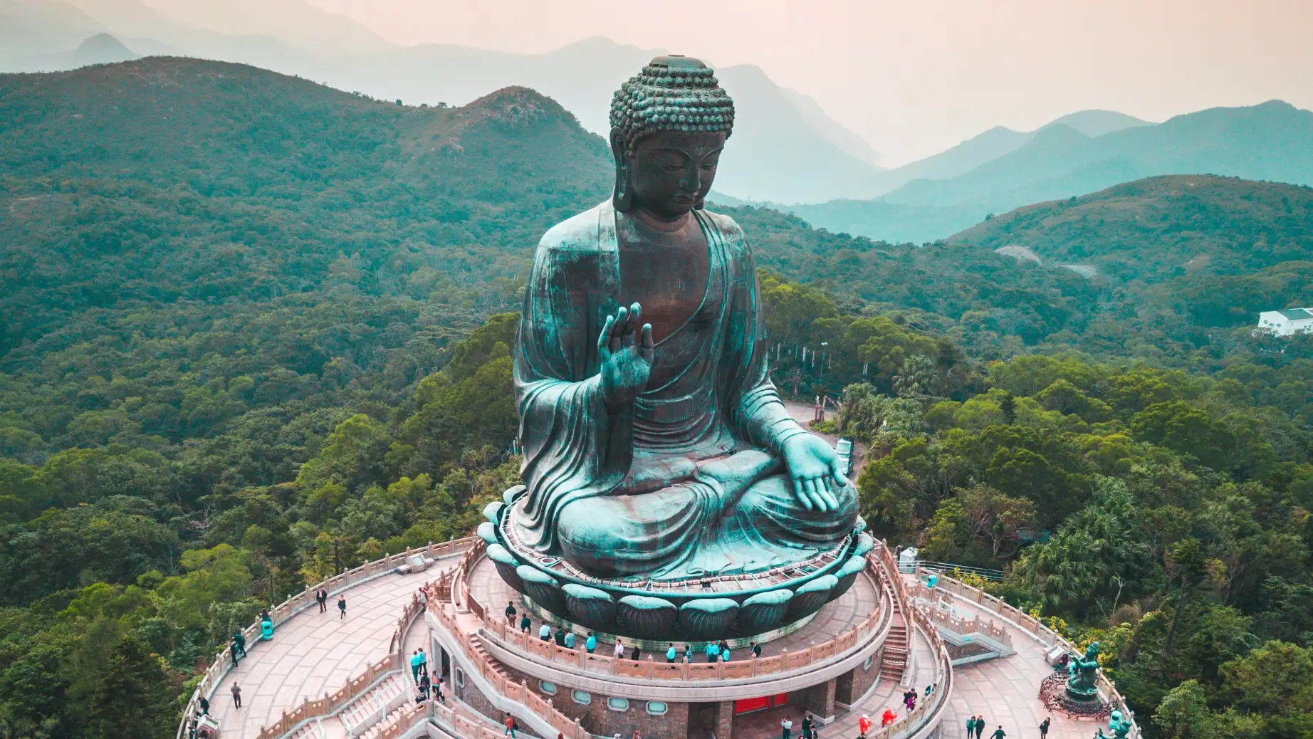 Große Buddha-Statue in Hongkong
