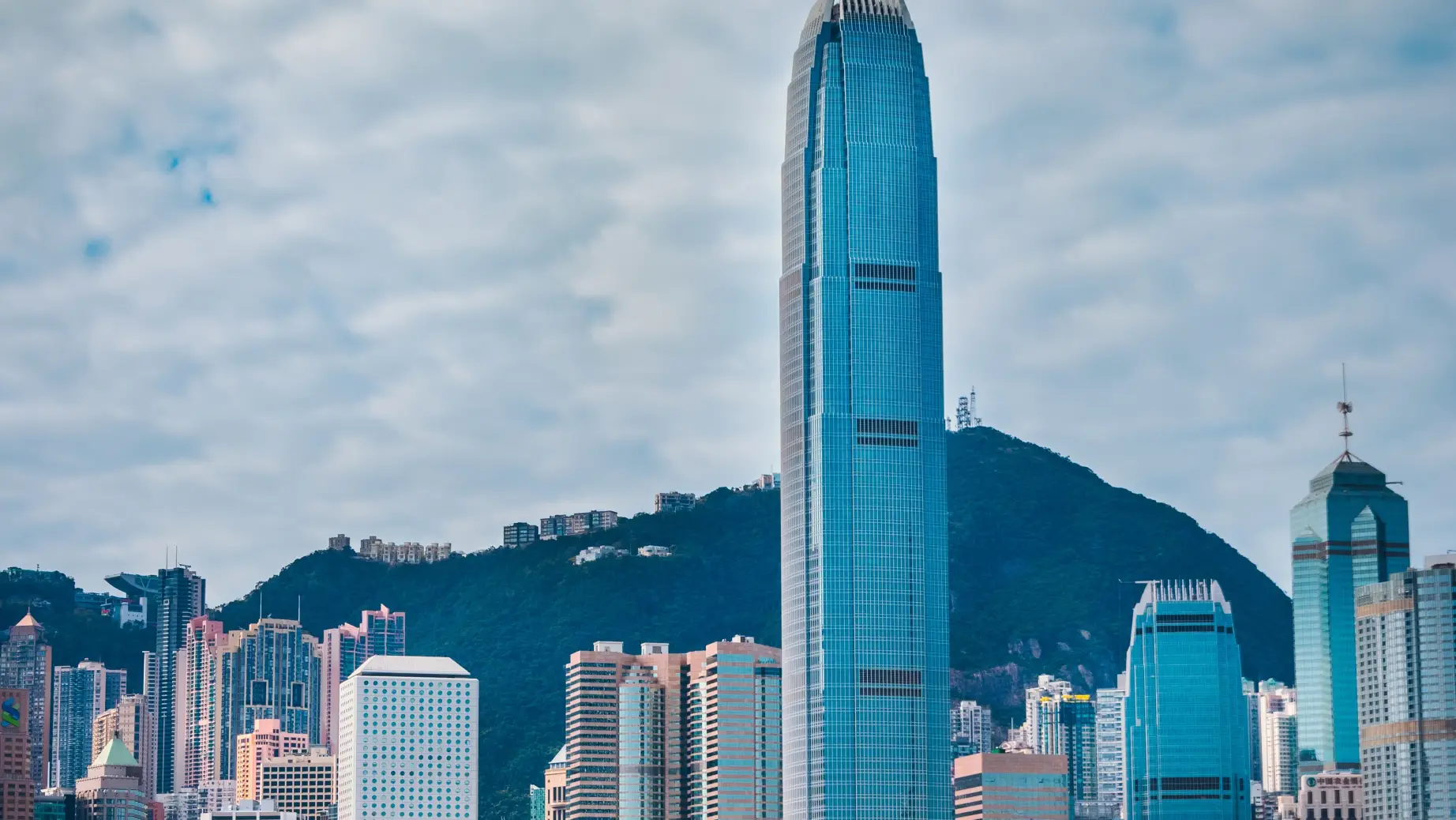 hong kong stopover city view