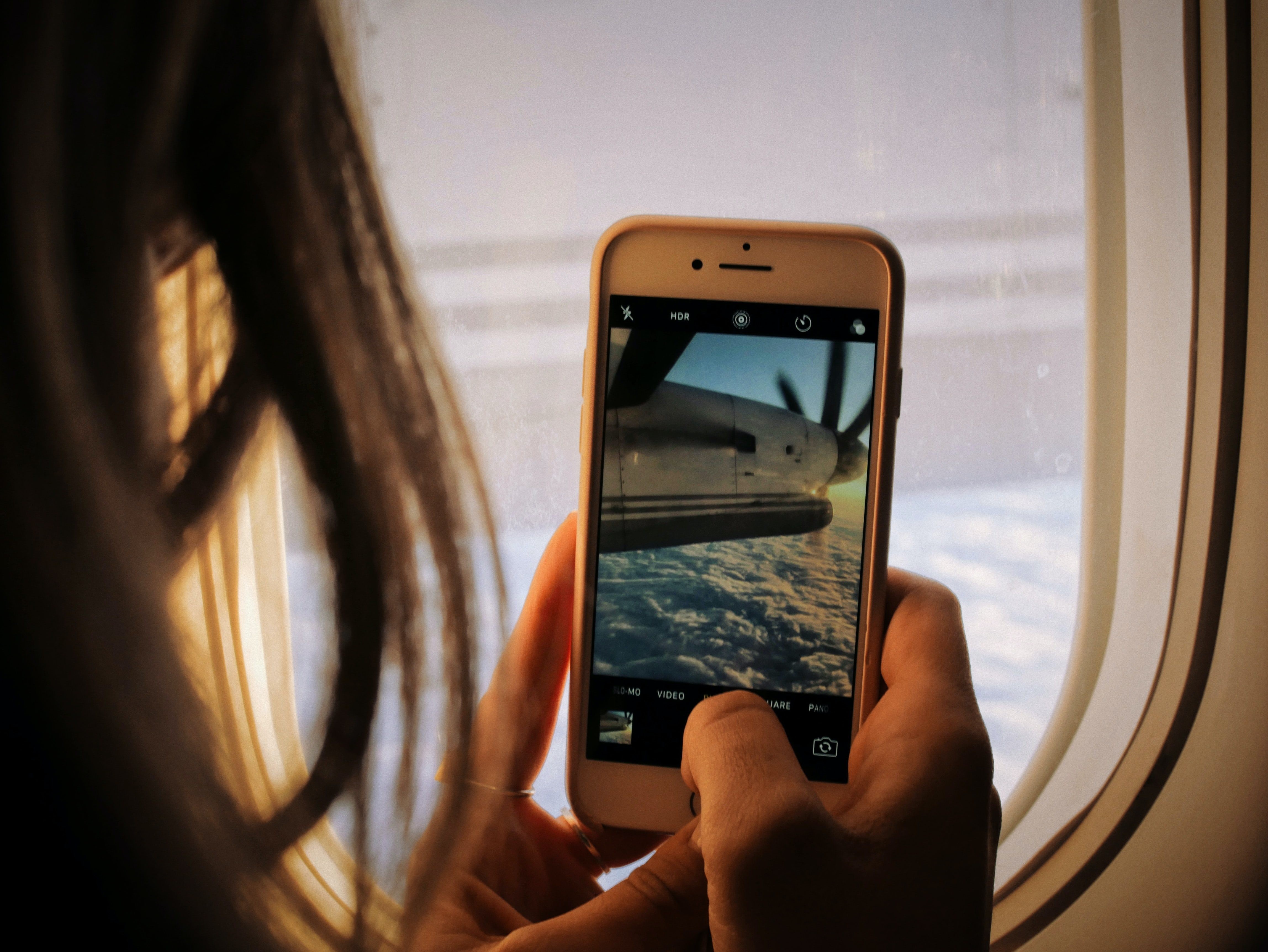 phone plane travel