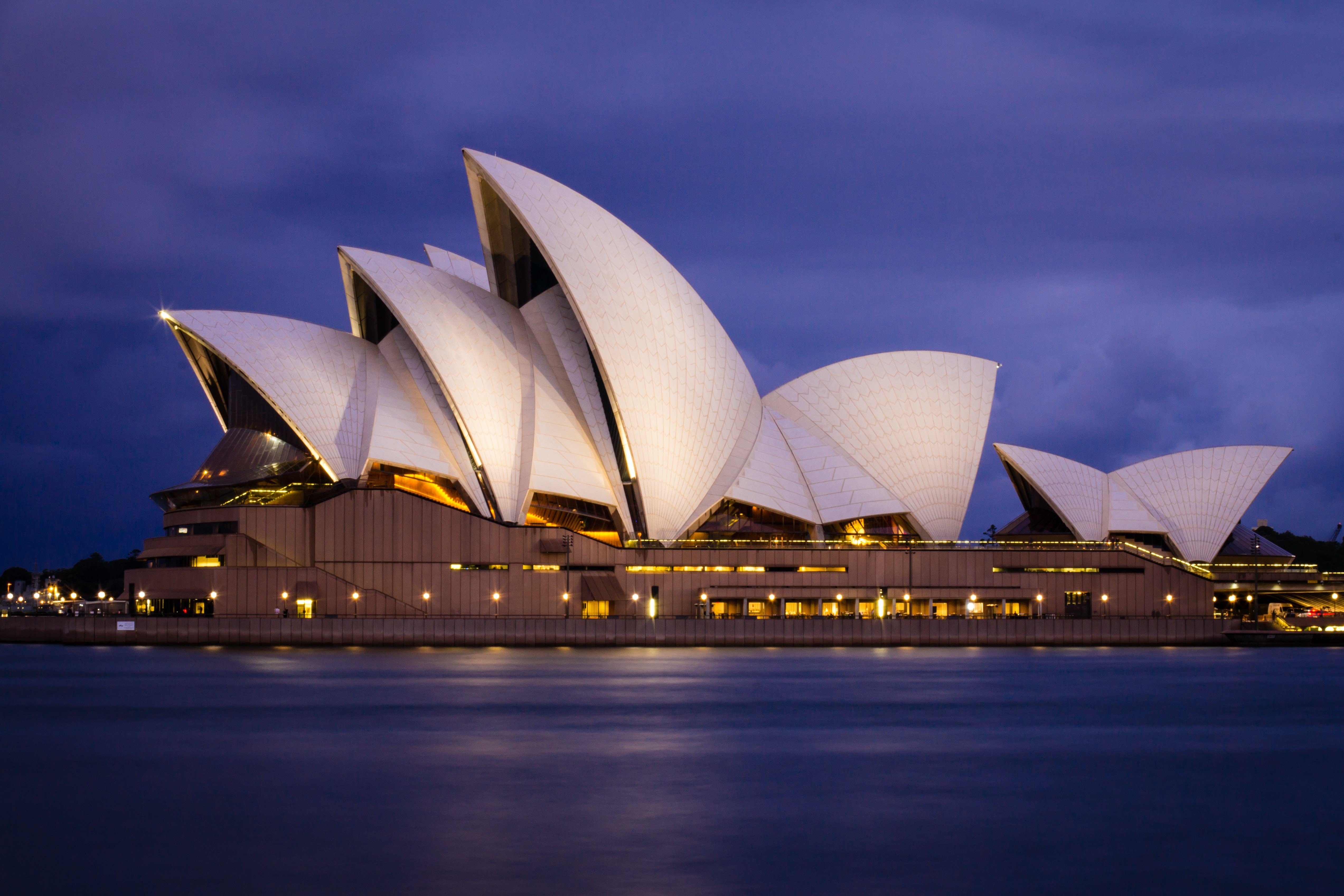 aus sydney opera house twilight