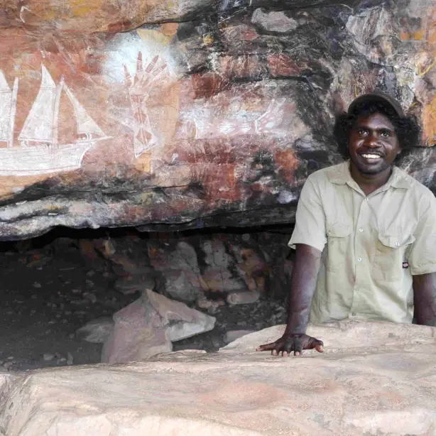 Australien Kakadu-Nationalpark Aborigine-Reiseleiter
