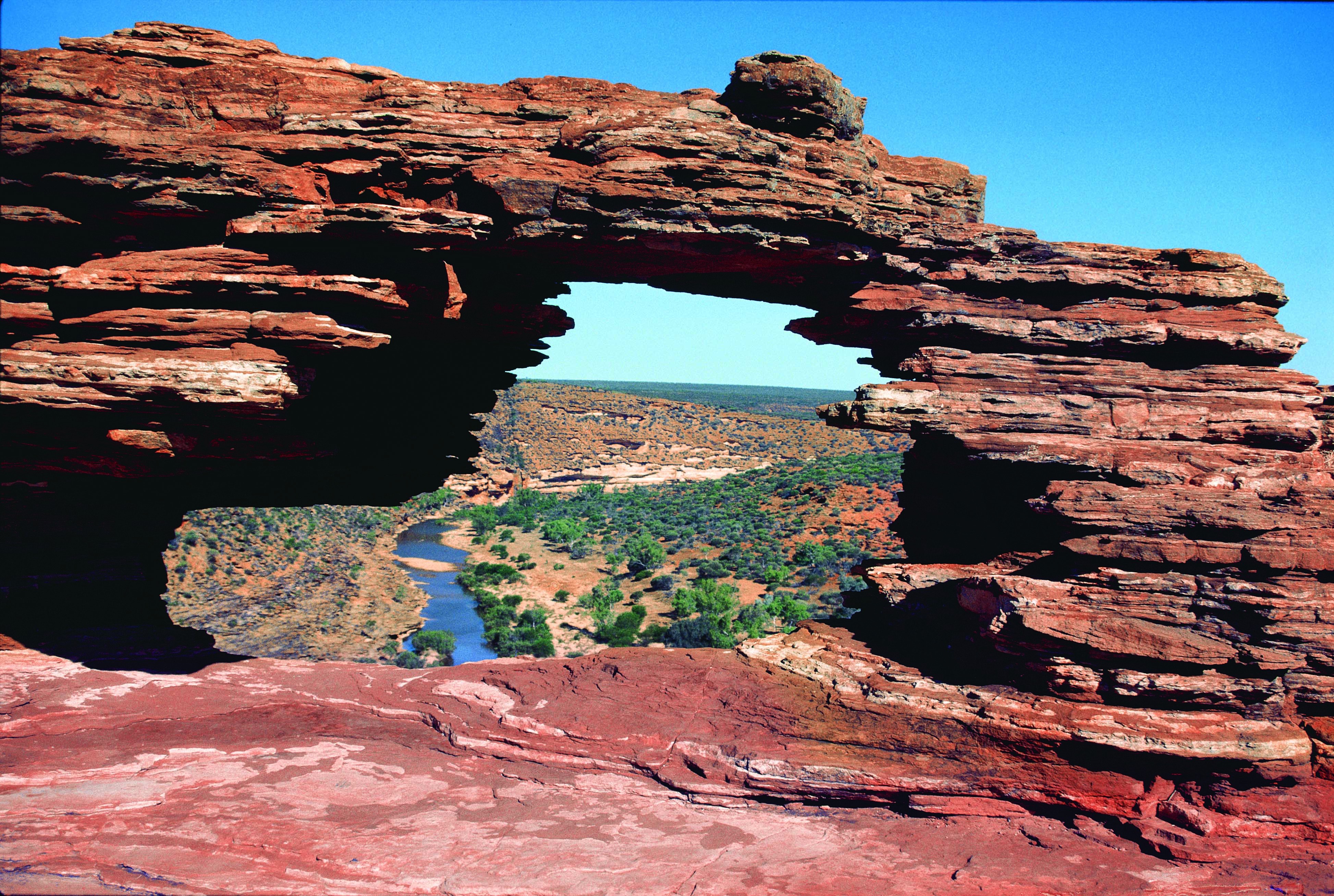 australien westaustralien Kalbarri outback steinformation