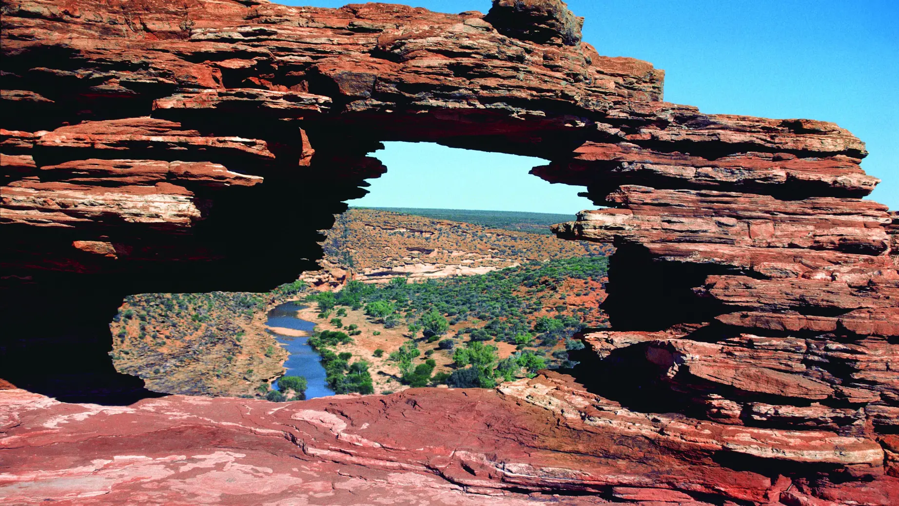 australien westaustralien Kalbarri outback steinformation