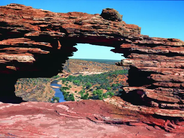 australien westaustralien Kalbarri outback steinformation