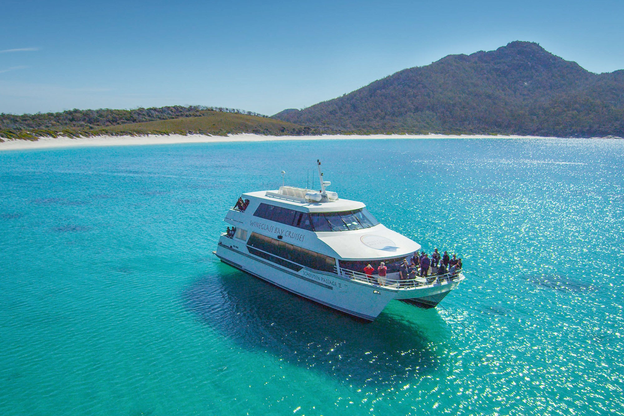 Aus wineglass bay wilderness cruise example trip
