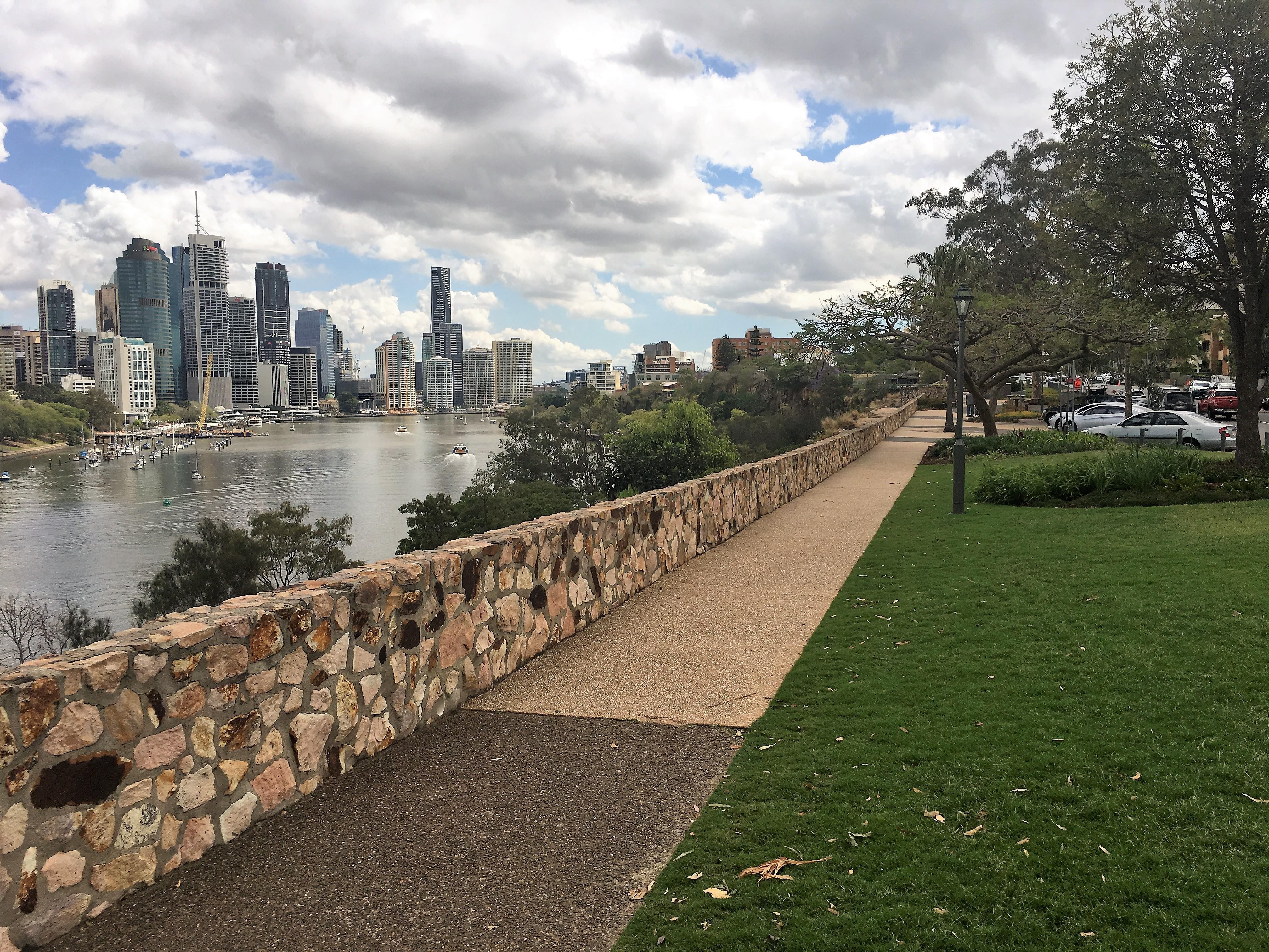 Australien Brisbane Promenade