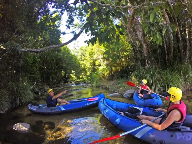Aus mission beach water rafting nature family see and do adventurous