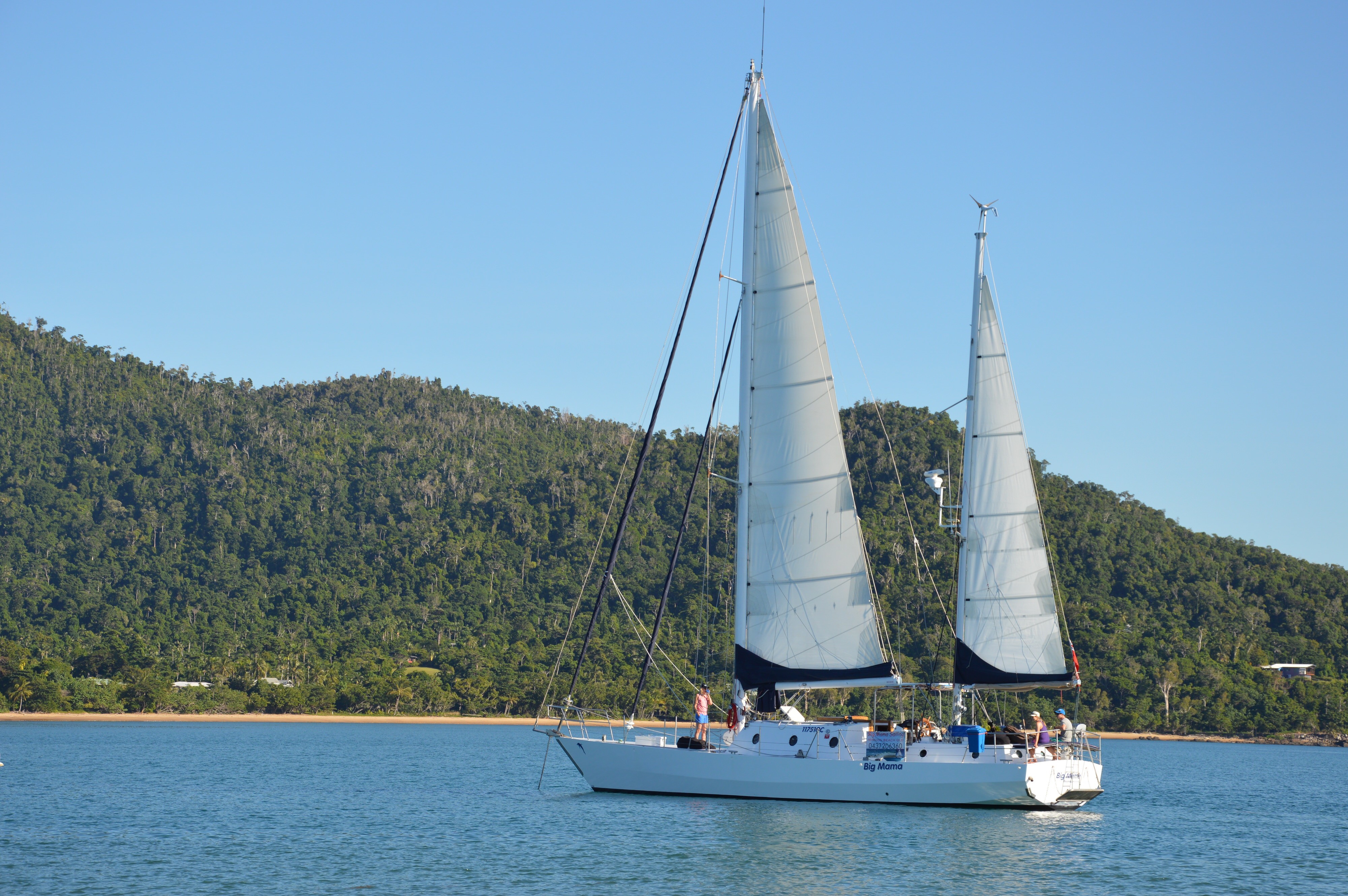 Australien queensland magnetic island segeln segeltörn bucht