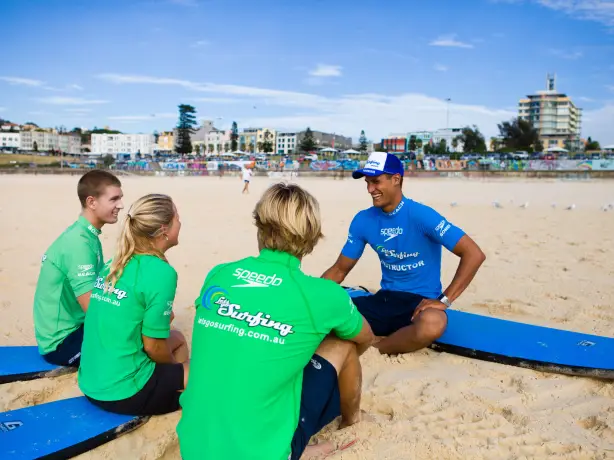Aus sydney bondi surfing beach family see and do active