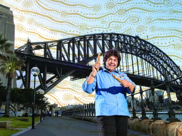 5173 - Dreamtime Southern X welcome ceremony harbour bridge