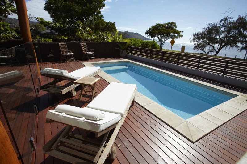 Aus magnetic island villa pool view family stays luxury