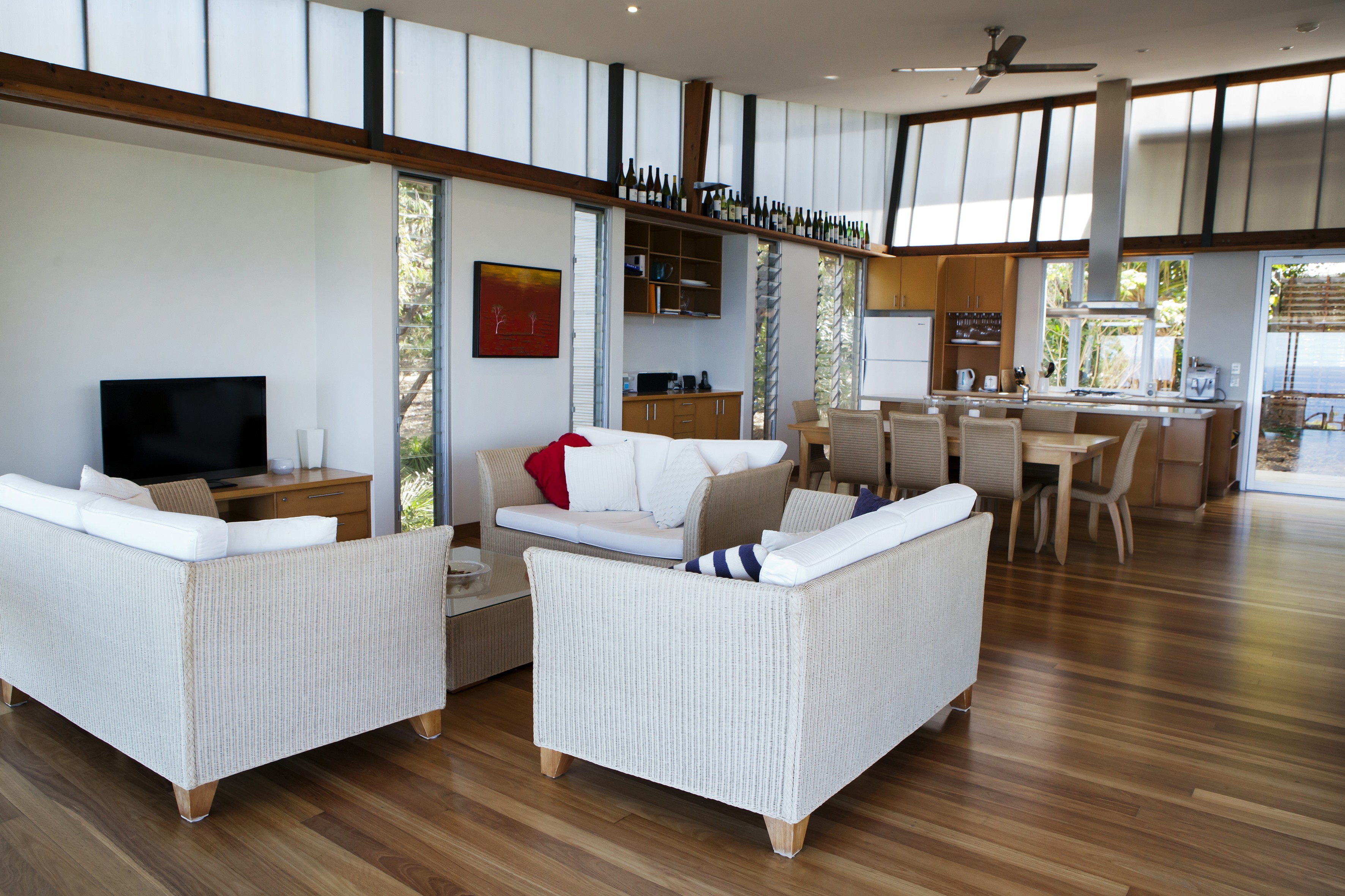 Aus 1770 house living area family stays very comfortable