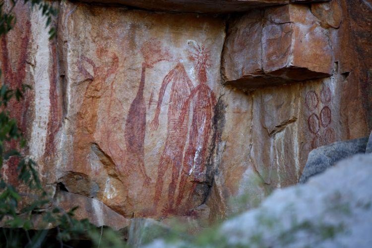 aus katherine aboriginal rock art
