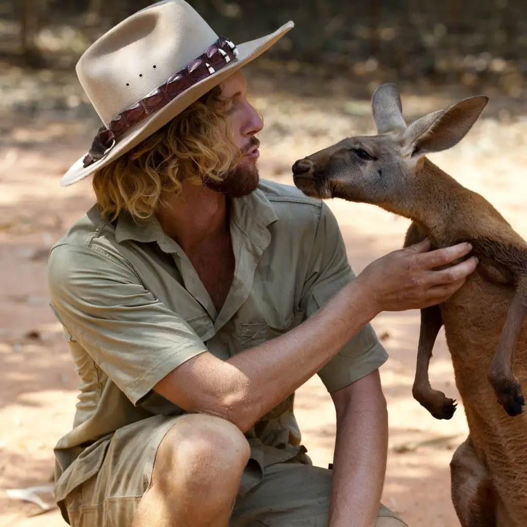 aus local guide kangaroo outback