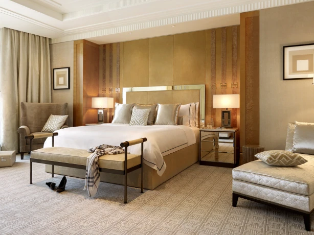 aus crown towers bedroom melbourne luxury