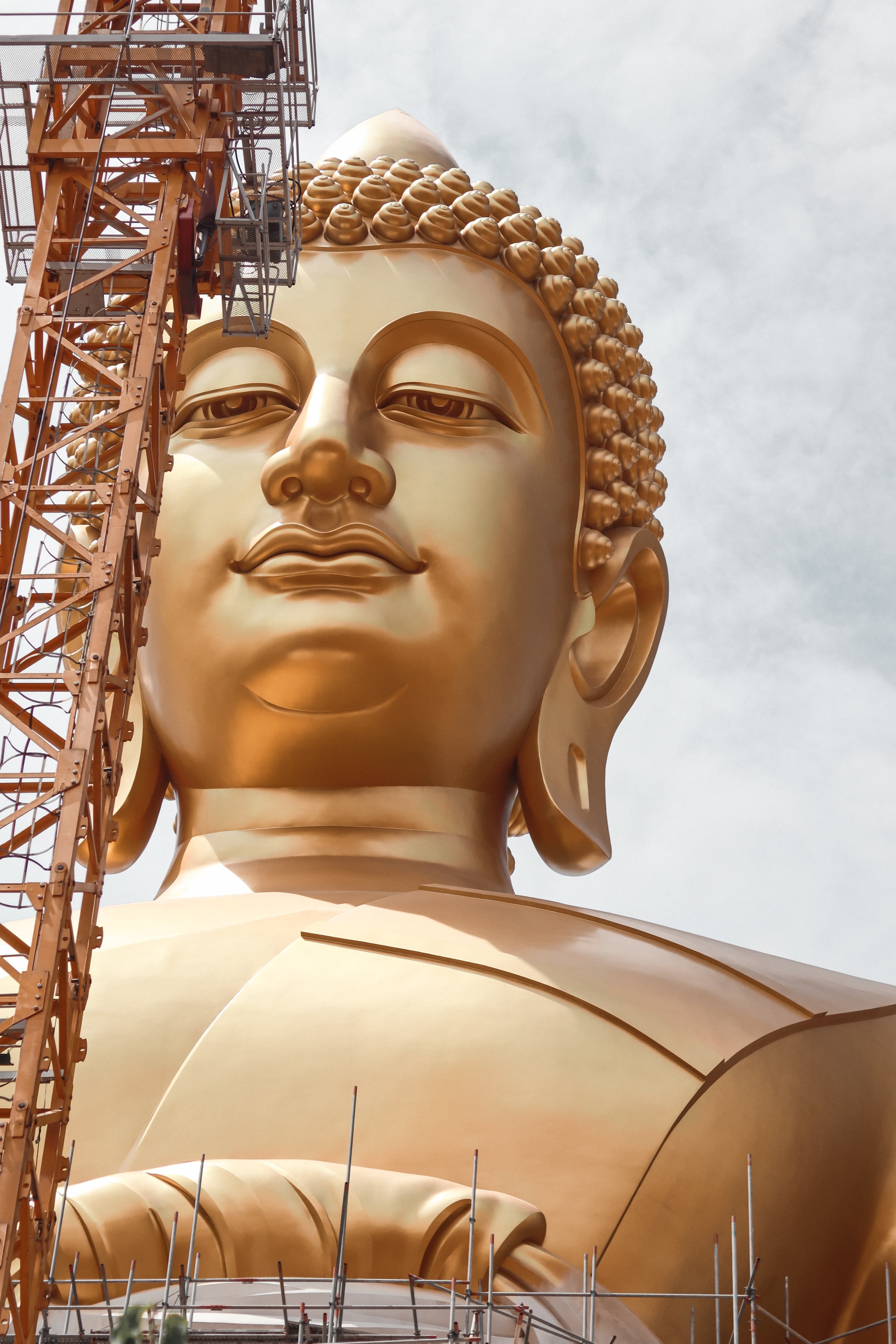 Thailand buddha statue in bangkok