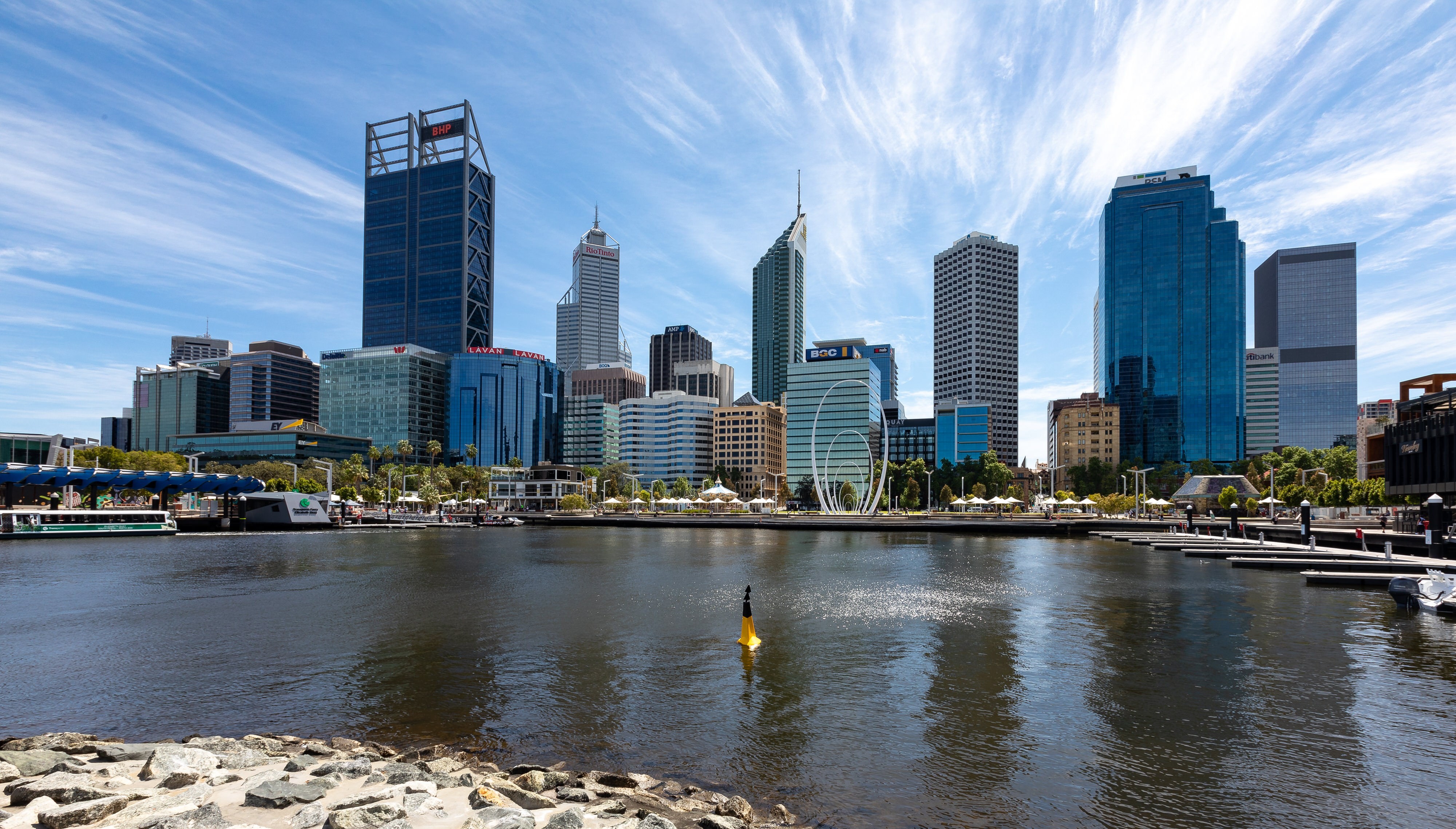 Australien Perth Skyline