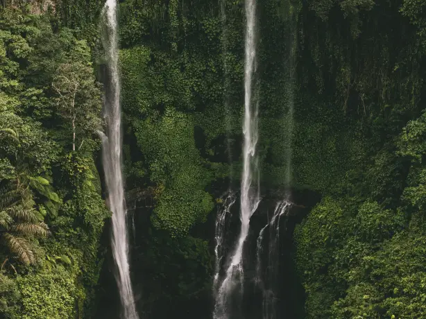 Waterval op Bali