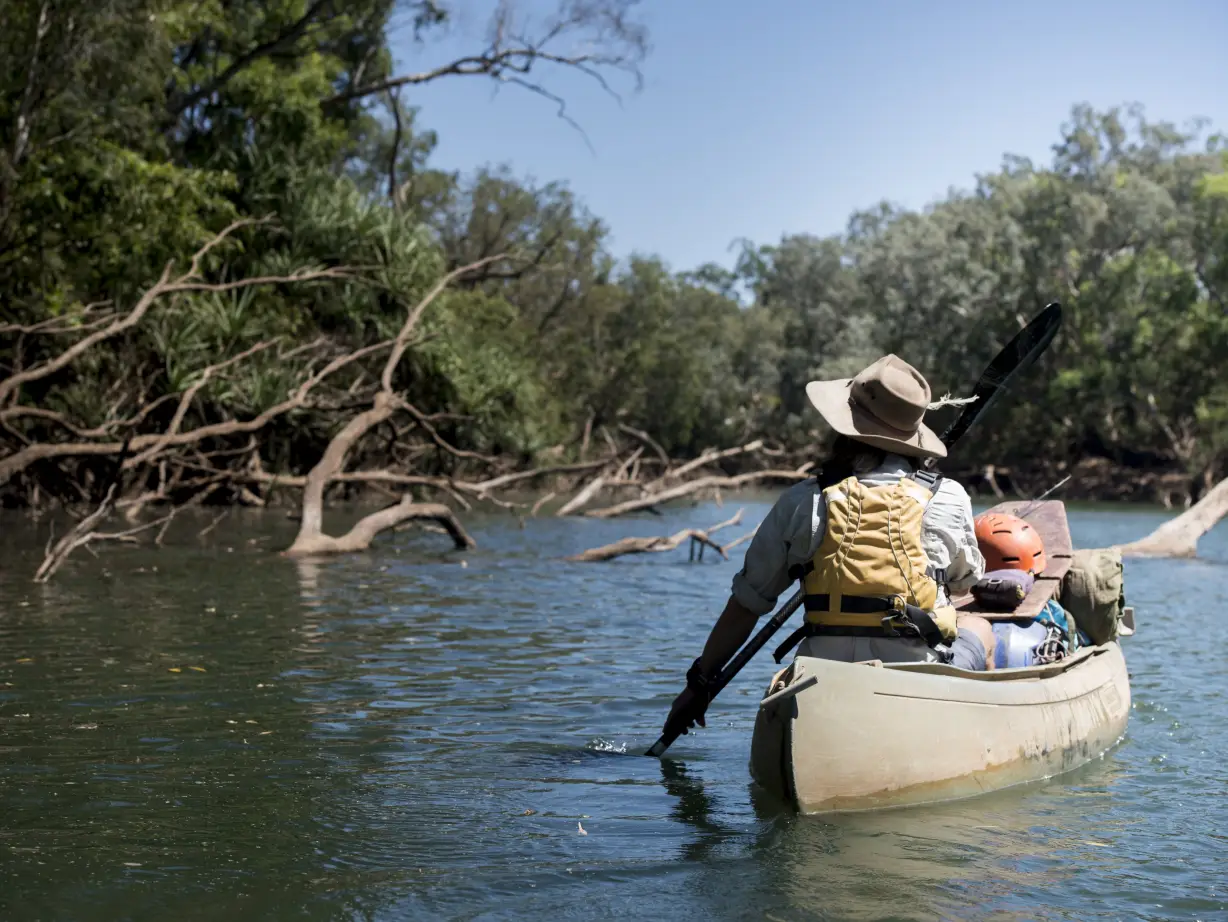 Aus darwin canoe nature partner see and do adventurous