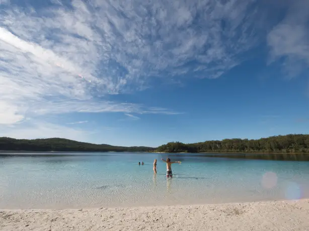 Australien Fraser Island Nationalpark Lake McKenzie