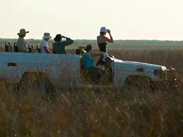 Aus kakadu wilderness bungalow safari partner stays luxury