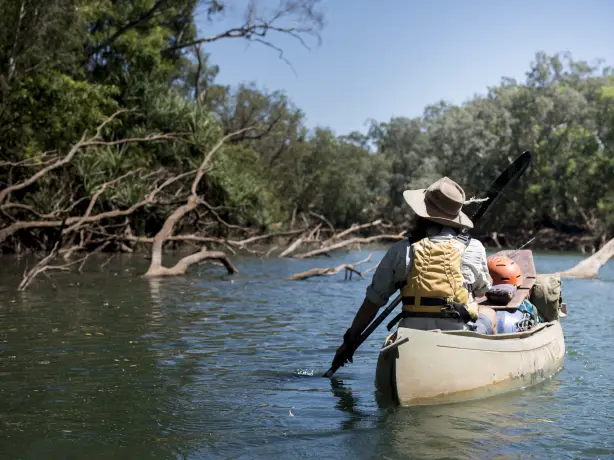 Au gecko canoeing katherine river personal detailed solo best travel time