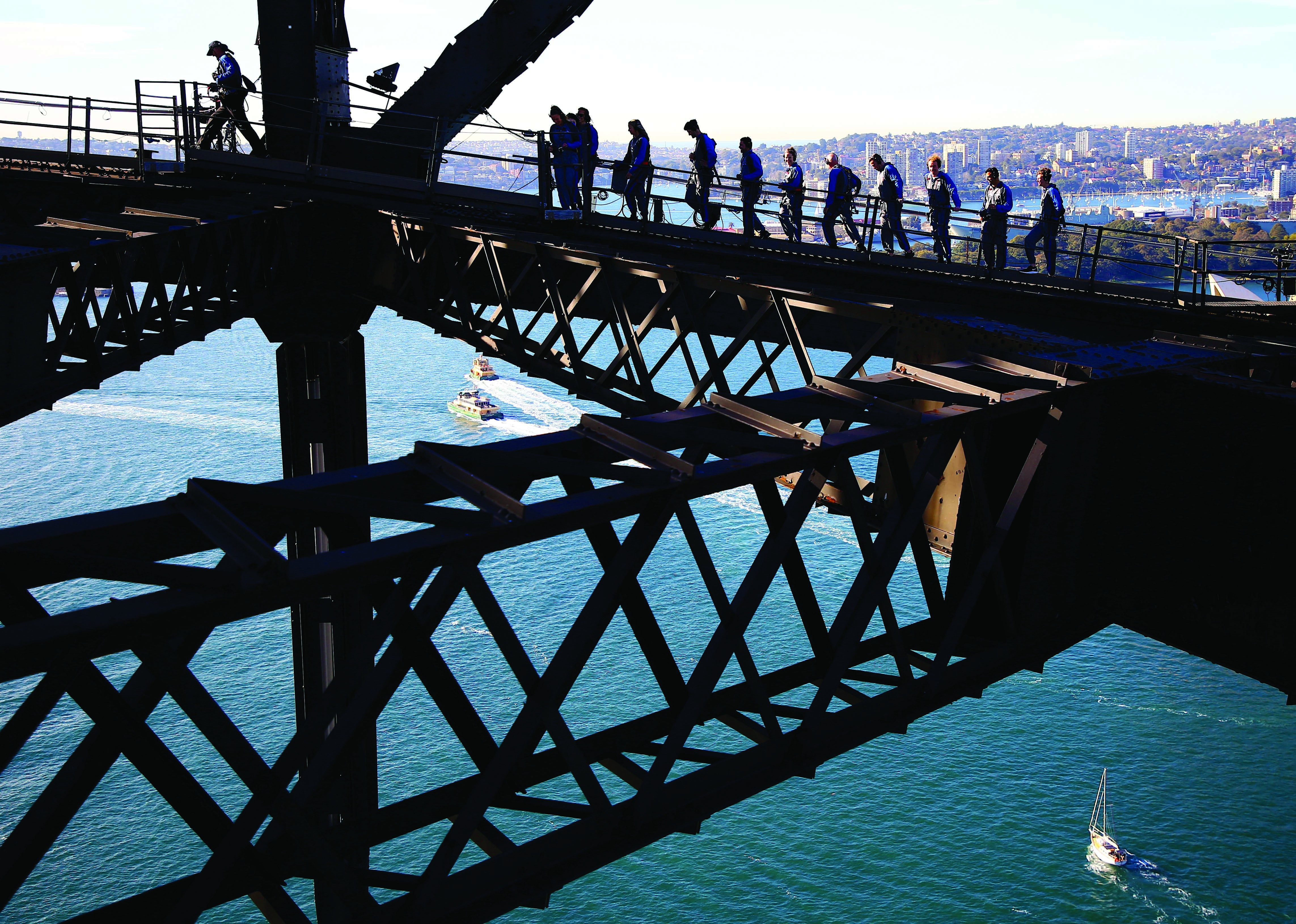 Au sydney harbour bridge climb solo see and do adventurous
