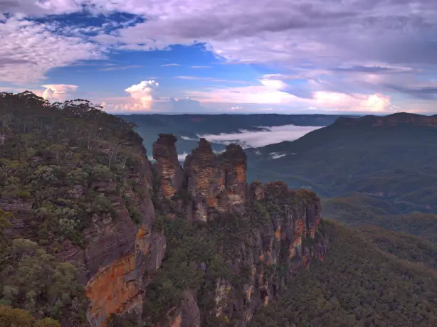 3855 - Blue Mountains Eco Tours three sisters nature view