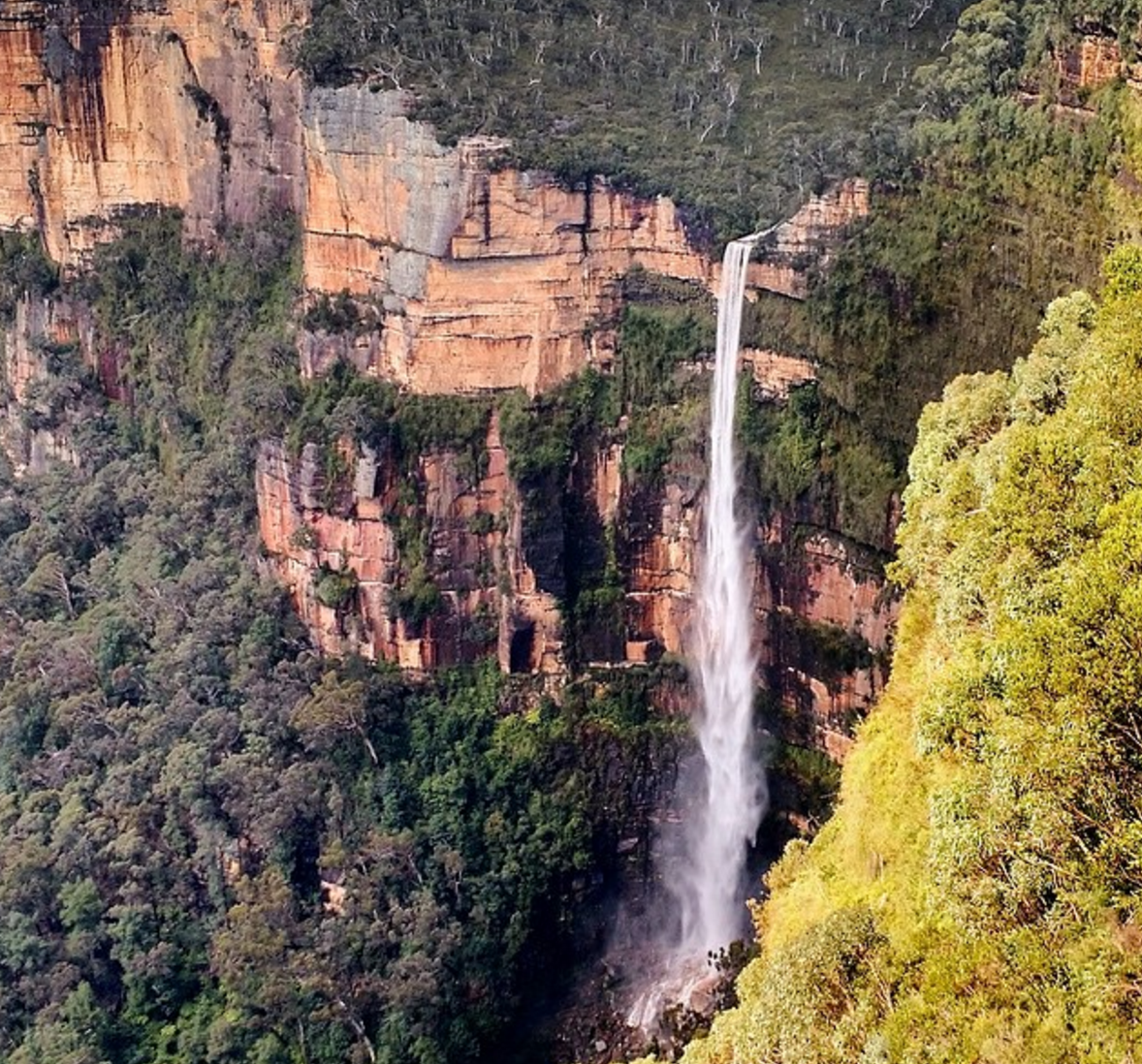 3855 - Blue Mountains Eco Tour waterfall