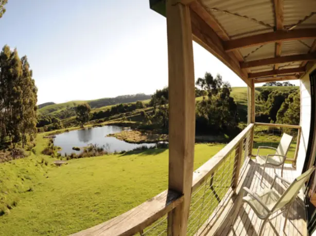 Au otway ranges farm cottage terrace solo stays comfortable