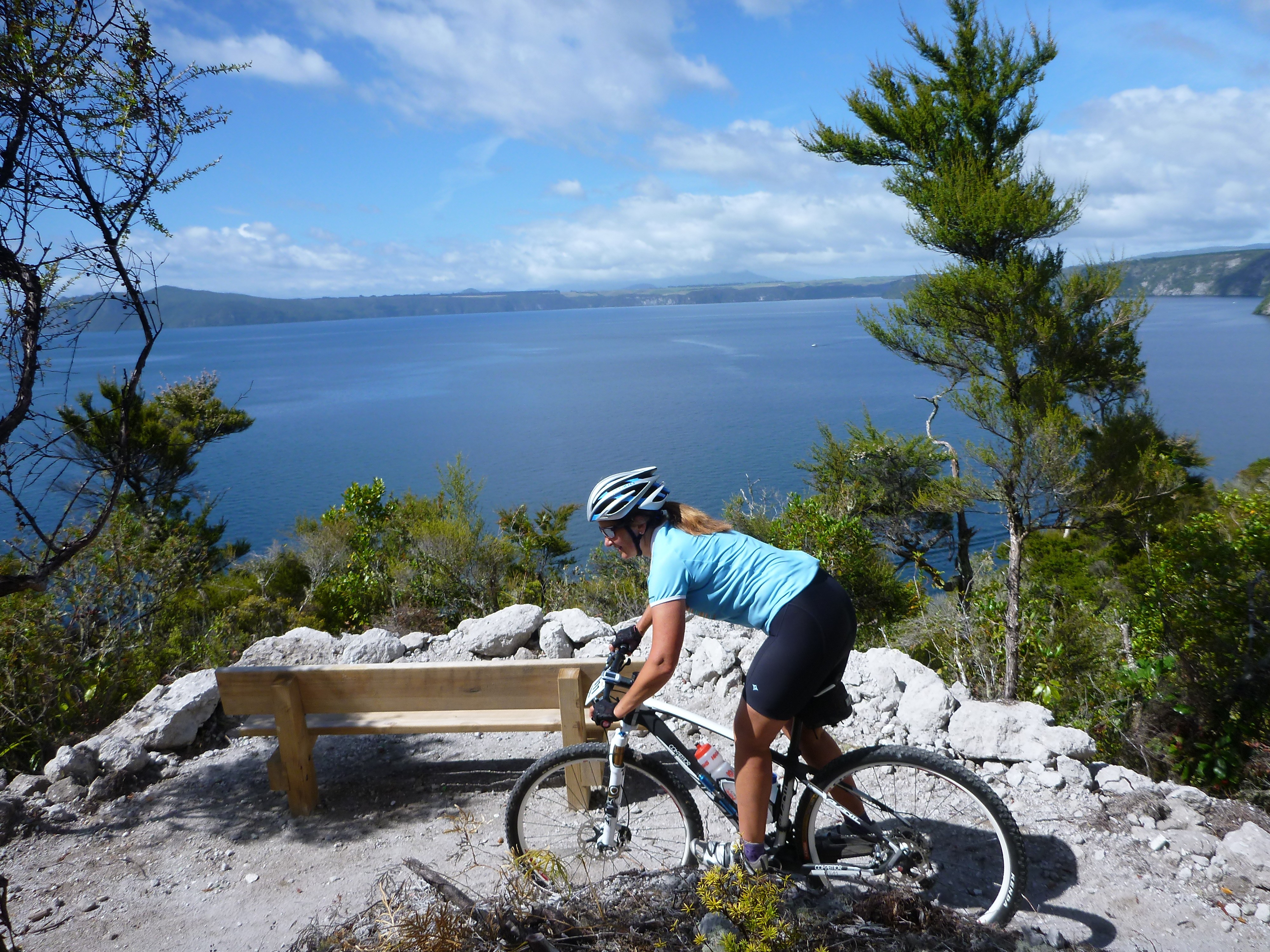 Nz great lake trail bike cycle