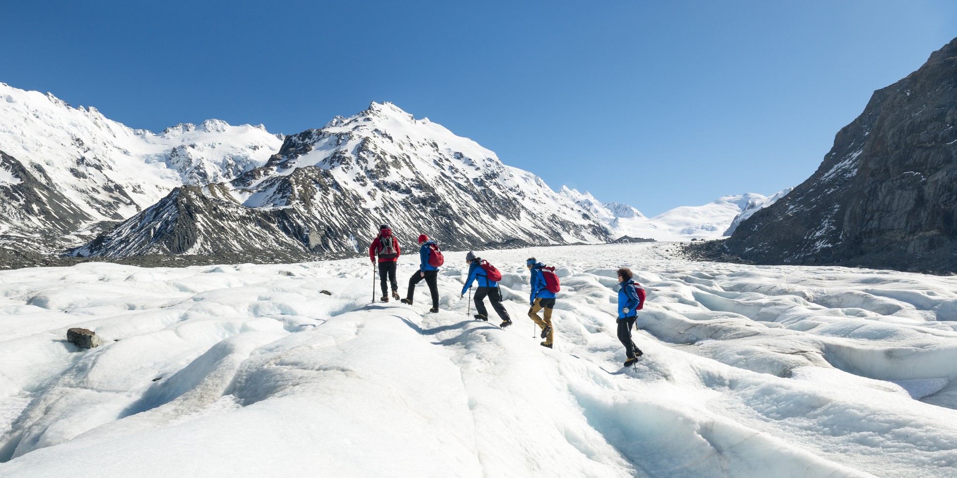 neuseeland Aoraki Mount Cook National Park Gletscher