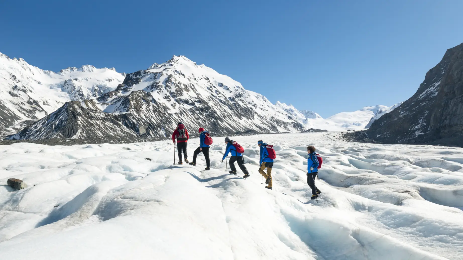 neuseeland Aoraki Mount Cook National Park Gletscher