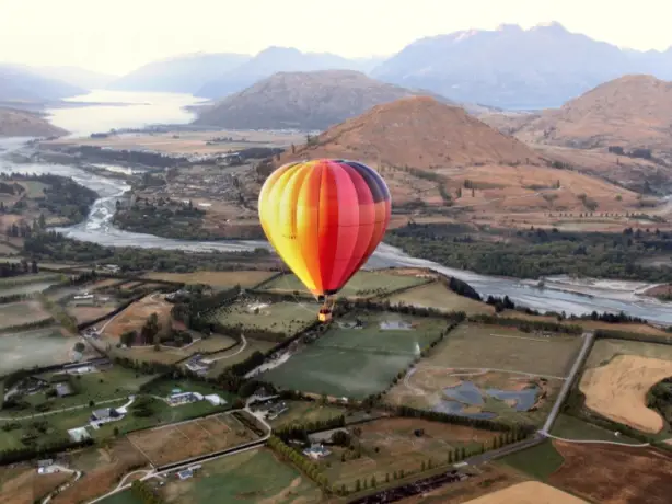 Nz hot air balloon queenstown