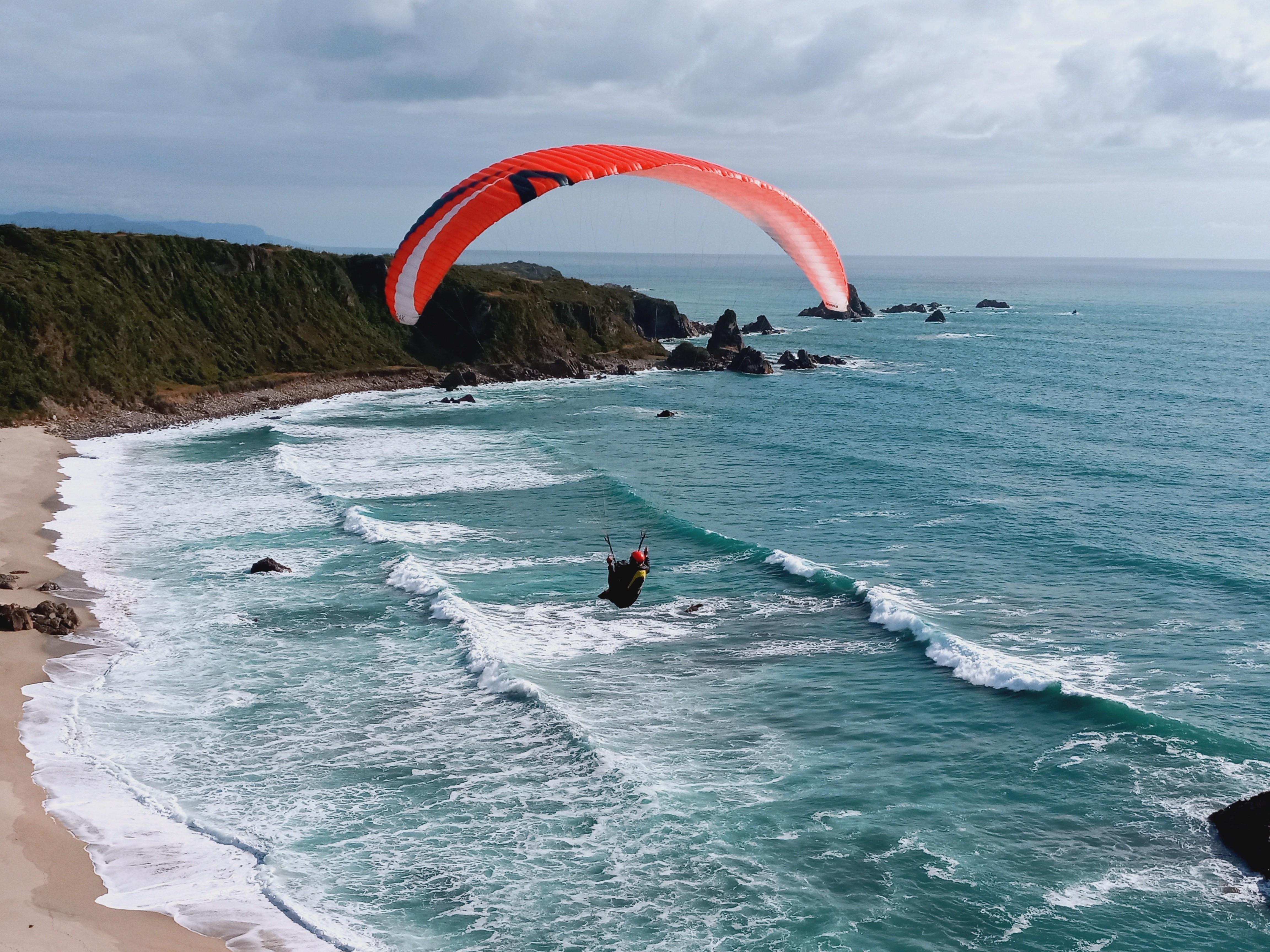 NZ West Coast Cape Foulwind Paragliding7 1