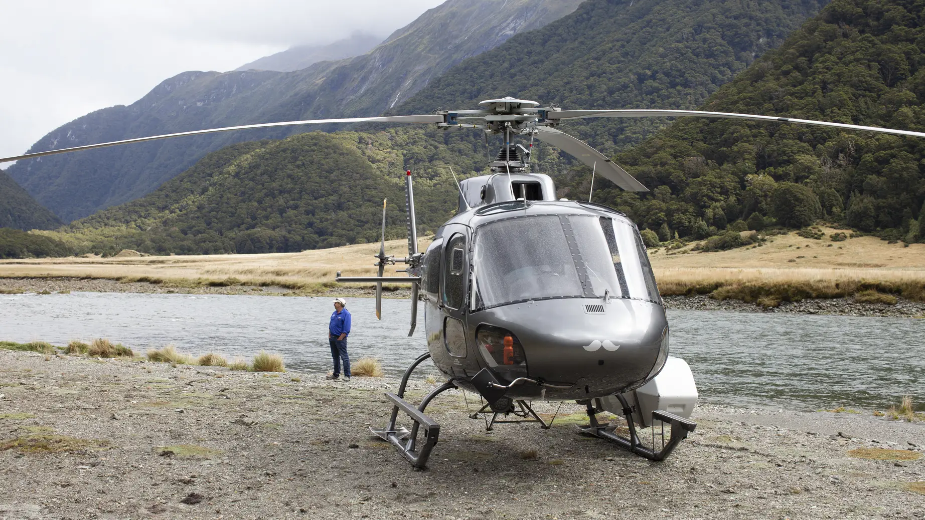 Man op reis Onno helikopter1 1