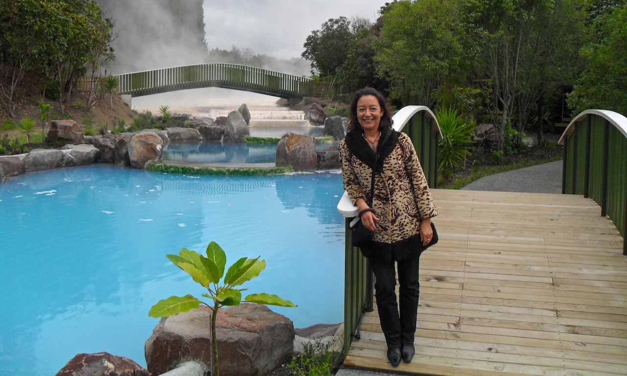 Neuseeland Wikitoria Rotorua heiße quellen hot springs